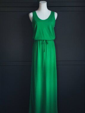 Gap | Cotton/Modal Drawstring Maxi Dress